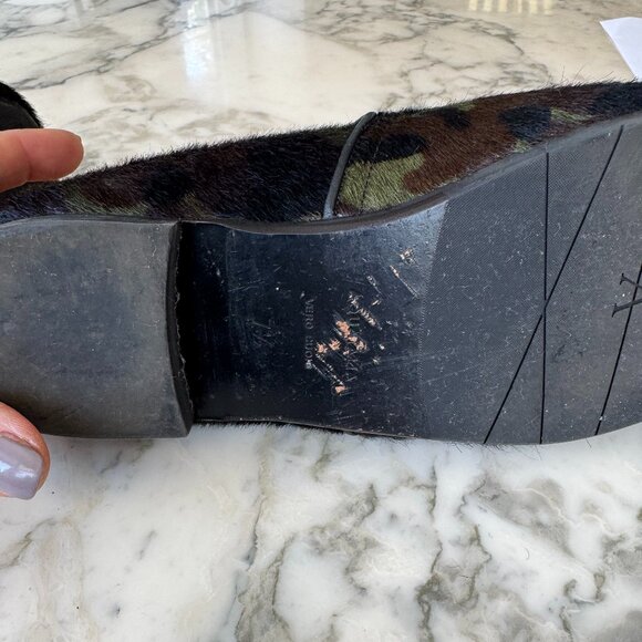 Aquatalia Revy Camouflage Hair Loafers - Picture 5 of 7